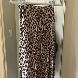 Cheetah maxi skirt (H&M)